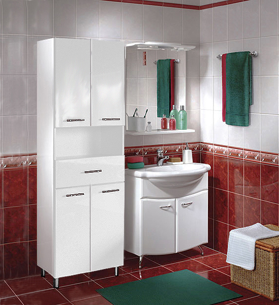 Large Bathroom Laundry Storage Cabinet Live In Style