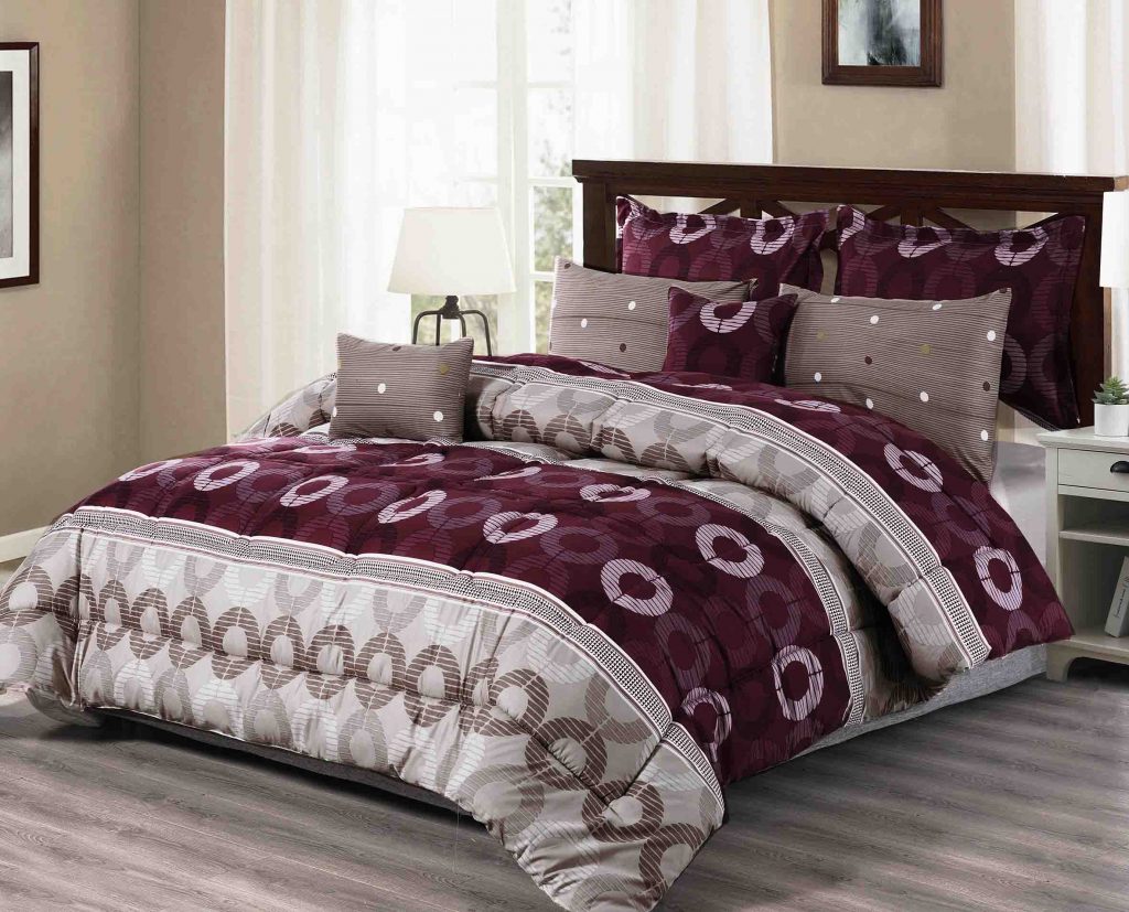 BRAND NEW 7 piece printed comforter set Page #027 Live in ...