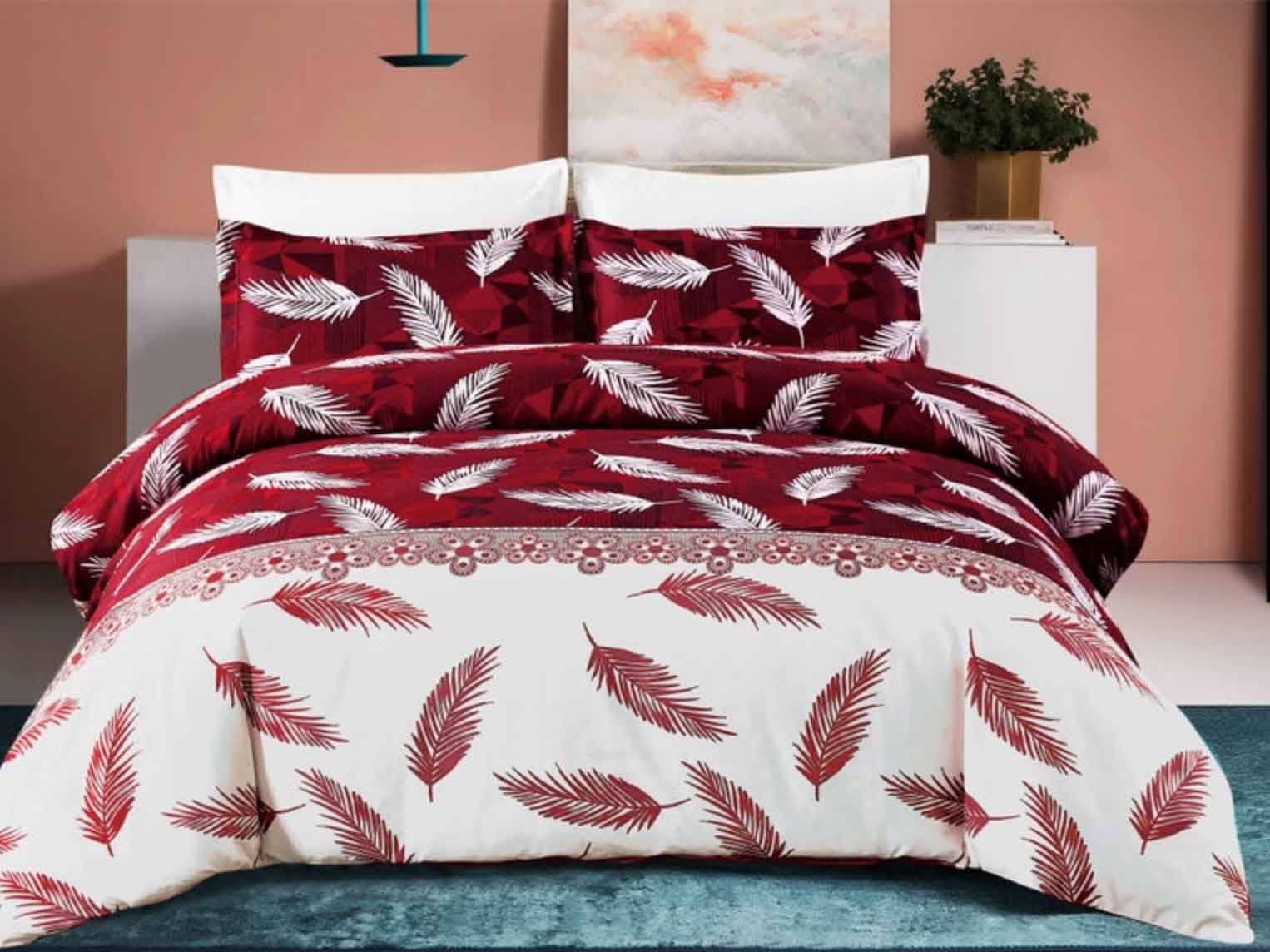 Red oxford hot sale pillowcases